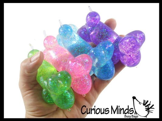 1 Sugar Balloon Dog Ball Bag - Thick Glue/Gel Syrup Molasses - - The Puntique