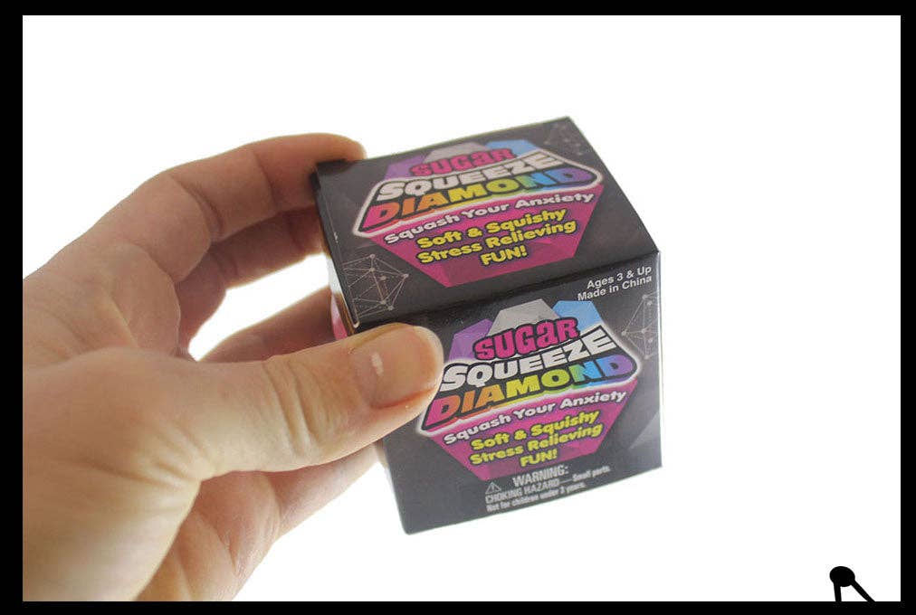 1 Sugar Diamond Shaped Ball - Thick Glue/Gel Syrup - - The Puntique