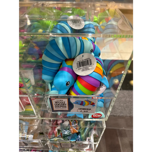7.5" WIGGLE SENSORY DOLPHIN - Lunar Squirrel’s Puntique