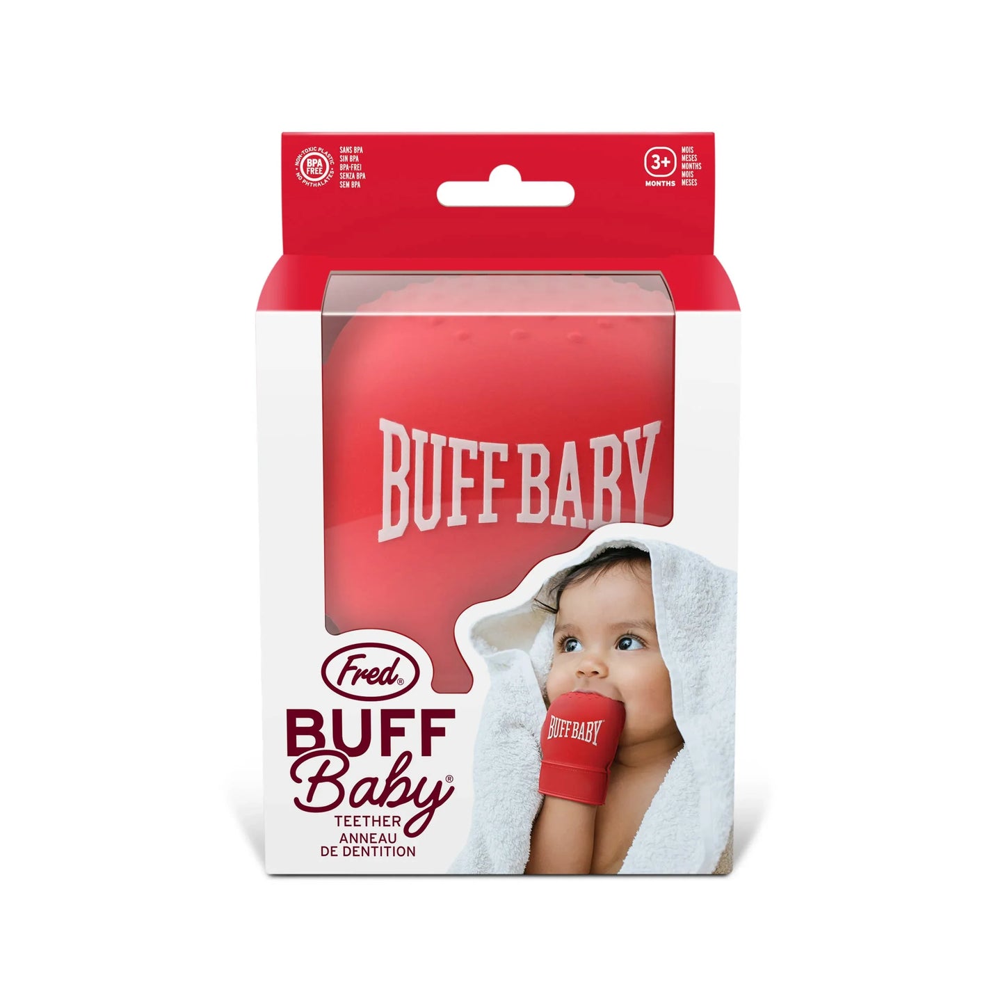 BUFF BABY - Boxing Glove Teething Mitt - - The Puntique