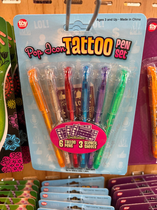 6" Pop Icon Tattoo Pen