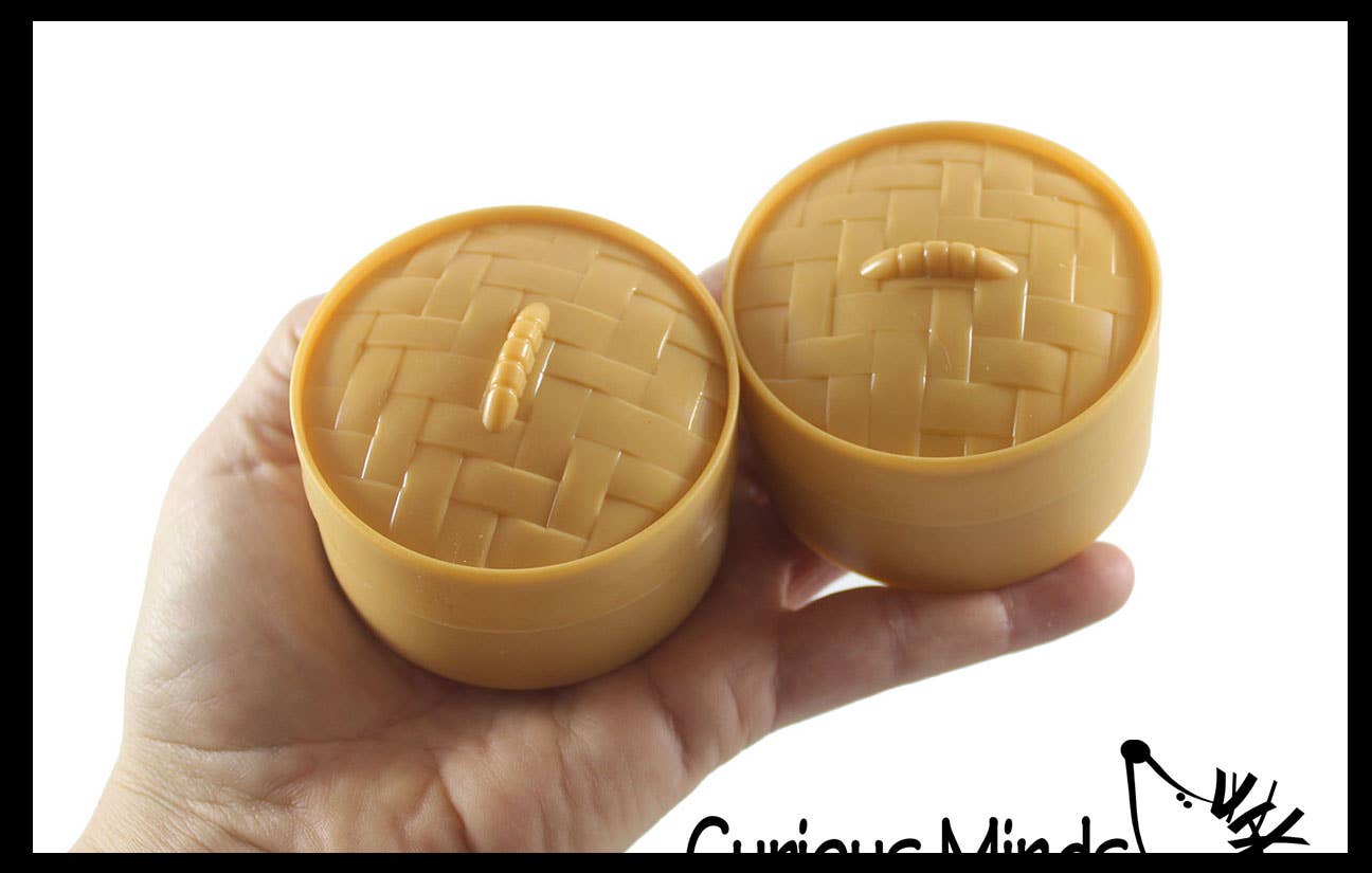1 Doh Dumpling Dim Sum Ball - Soft Doh Stress Fidget - - The Puntique