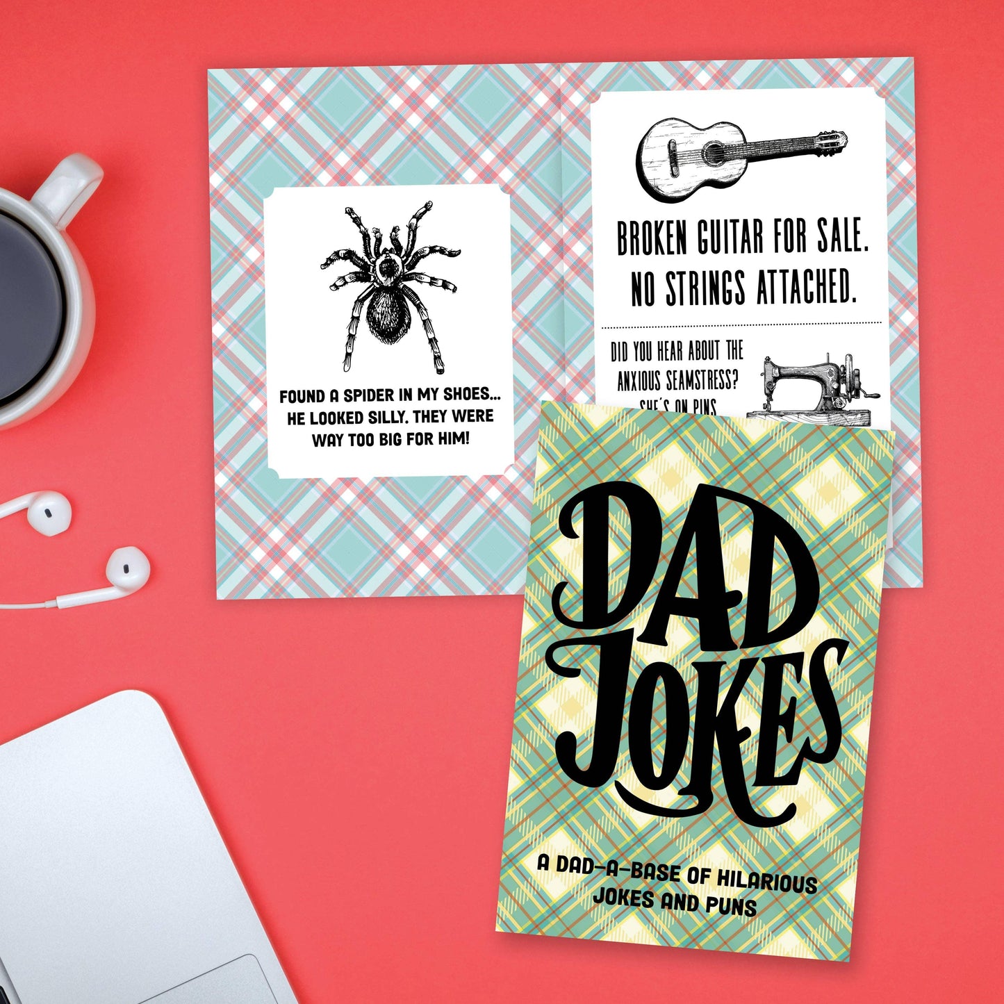 Dad Jokes Softcover 6x9 Book - - The Puntique