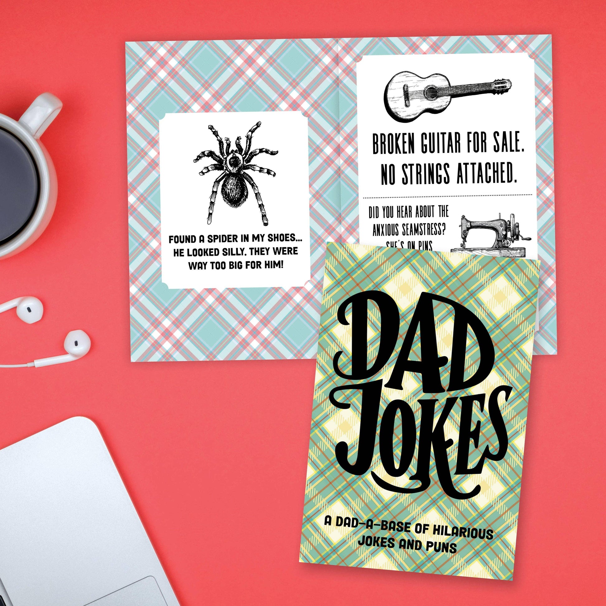 Dad Jokes Softcover 6x9 Book - - The Puntique
