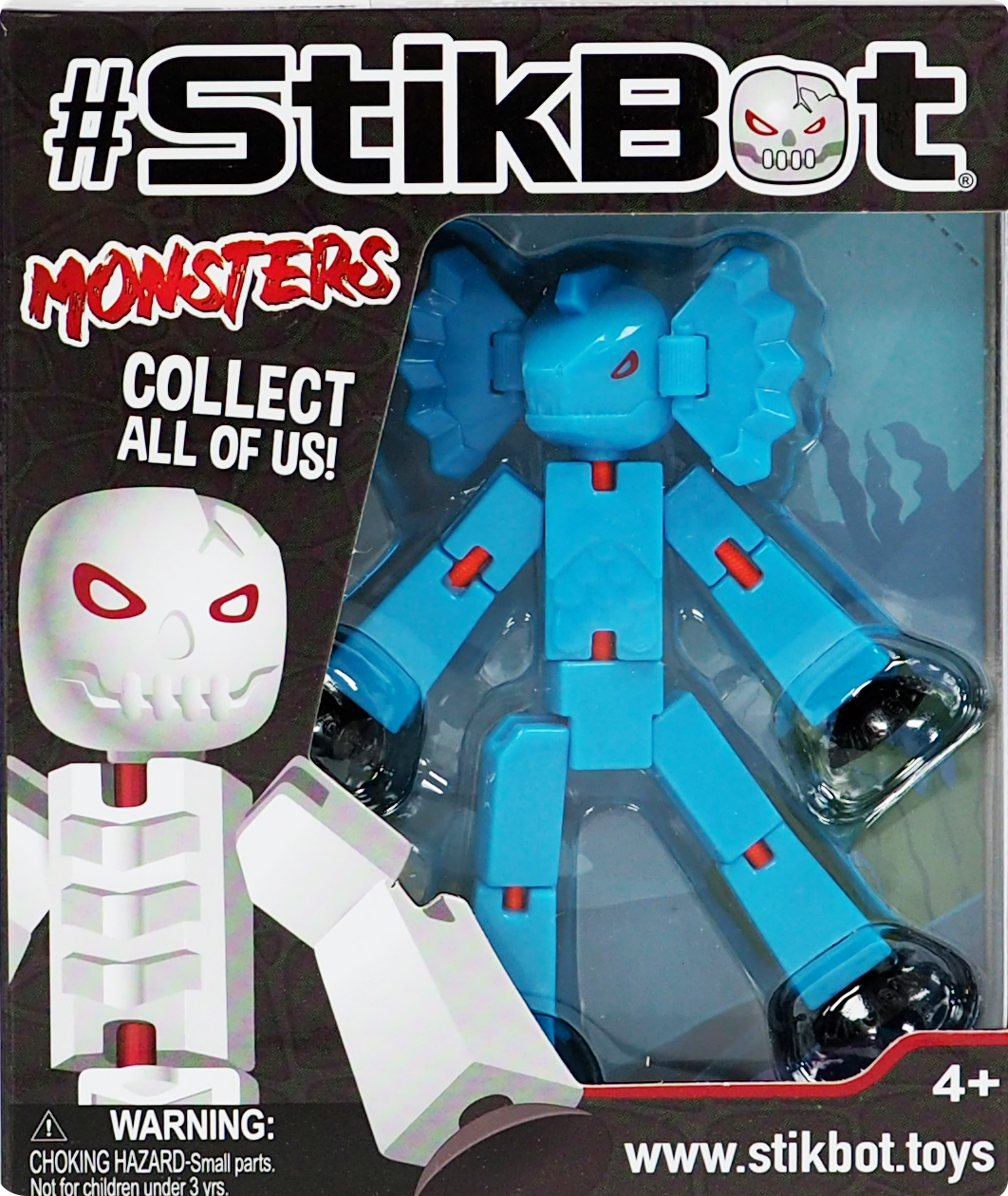 Zing StikBot Monsters - Sticky Posable Monster Action Figure - - The Puntique
