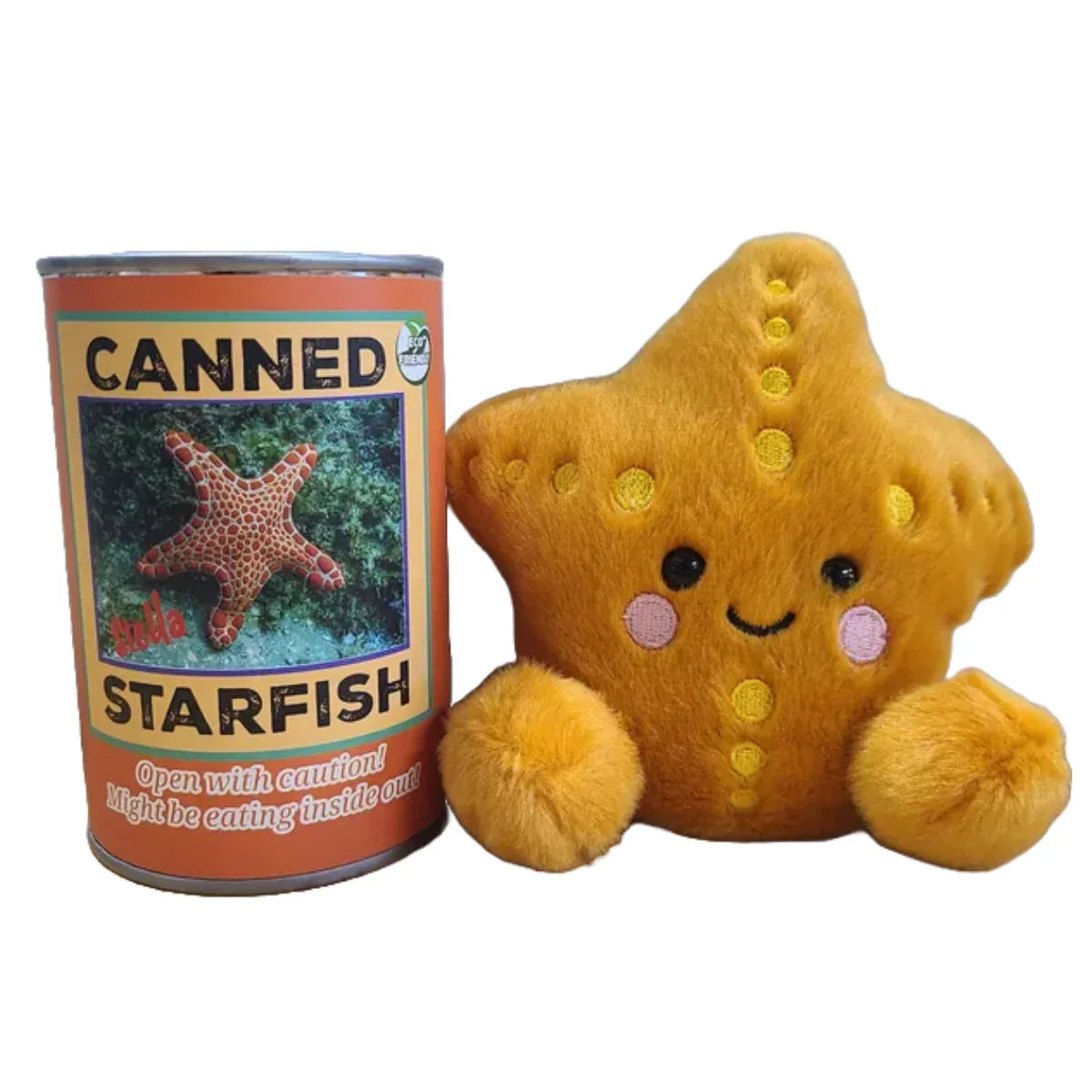 Stella the Canned Starfish - Eco-Friendly Plush w/Jokes - - The Puntique