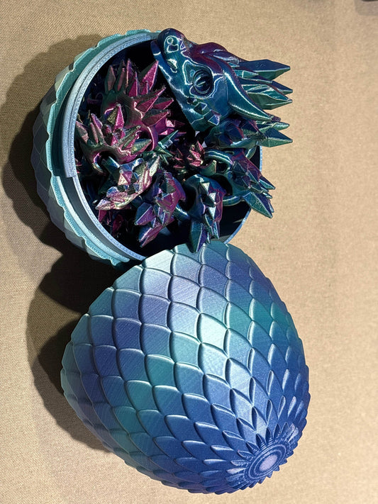 24” 3D printed Dragon and Egg - Fresh Prints of Bel Air