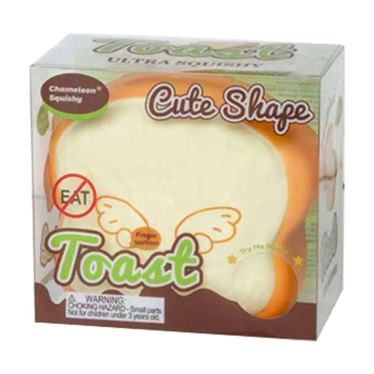 Cute Shape Toast Ultra Squishy – Slow Rising Stress Toy - - The Puntique