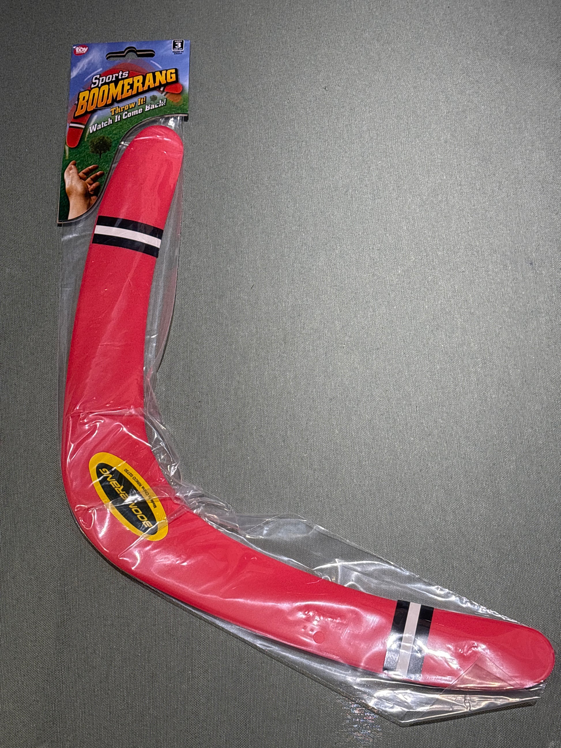 16" Boomerang - Red - The Puntique
