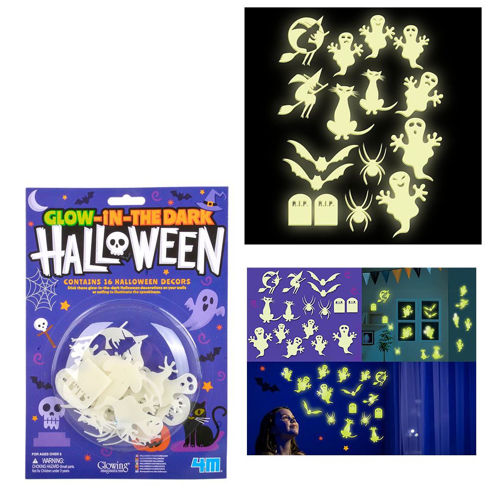GLOW IN THE DARK HALLOWEEN DECOR