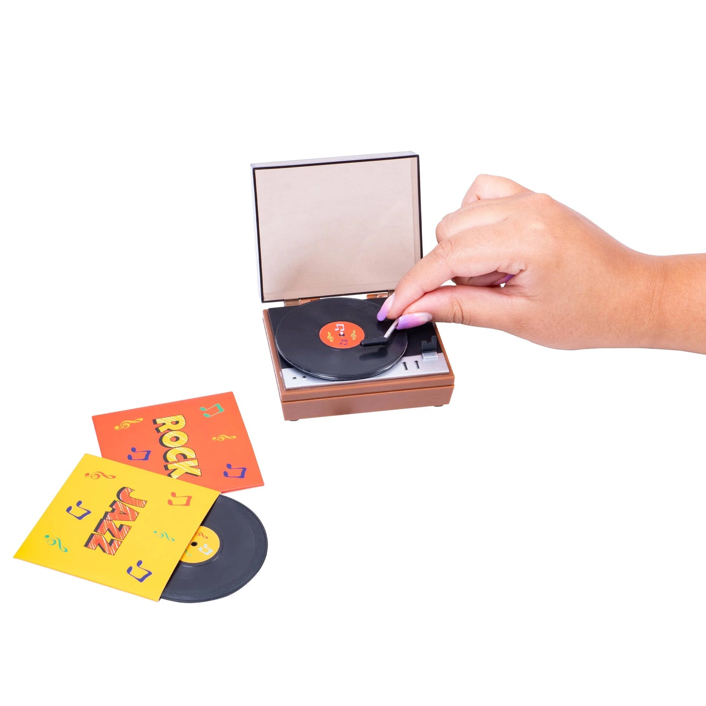 Teeny Town Turntable – Mini Retro Music Toy - - The Puntique