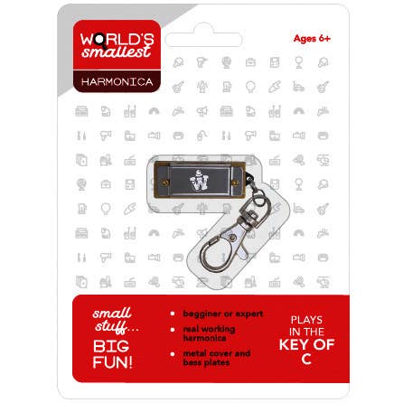 World's Smallest Harmonica - - The Puntique