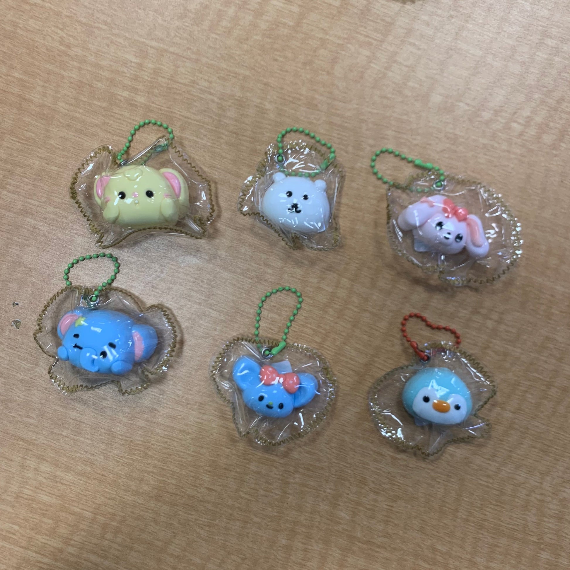Mini Assorted Taba Squish Keychains - - The Puntique