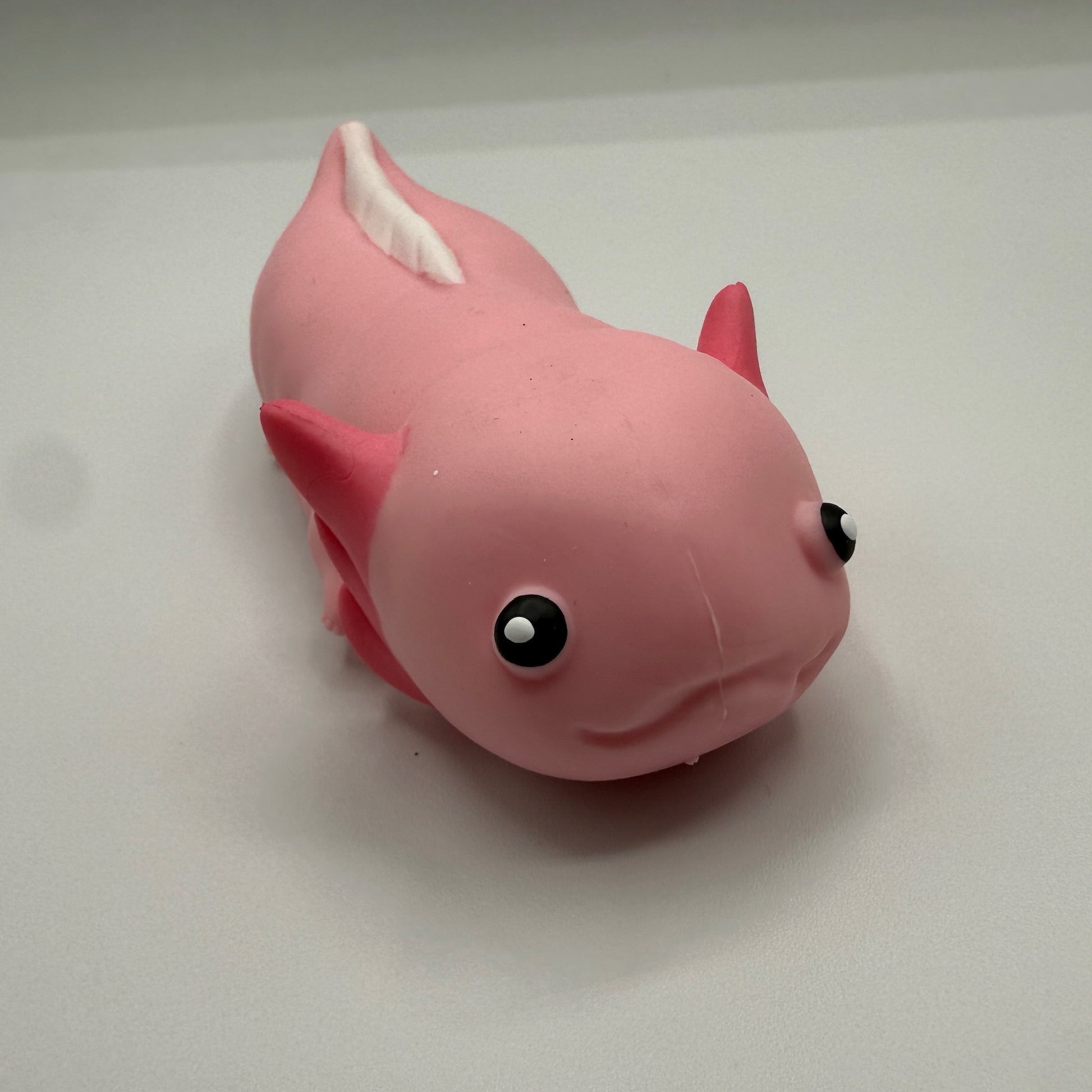 5" Stretchy Sand Axolotl - Pink - The Puntique