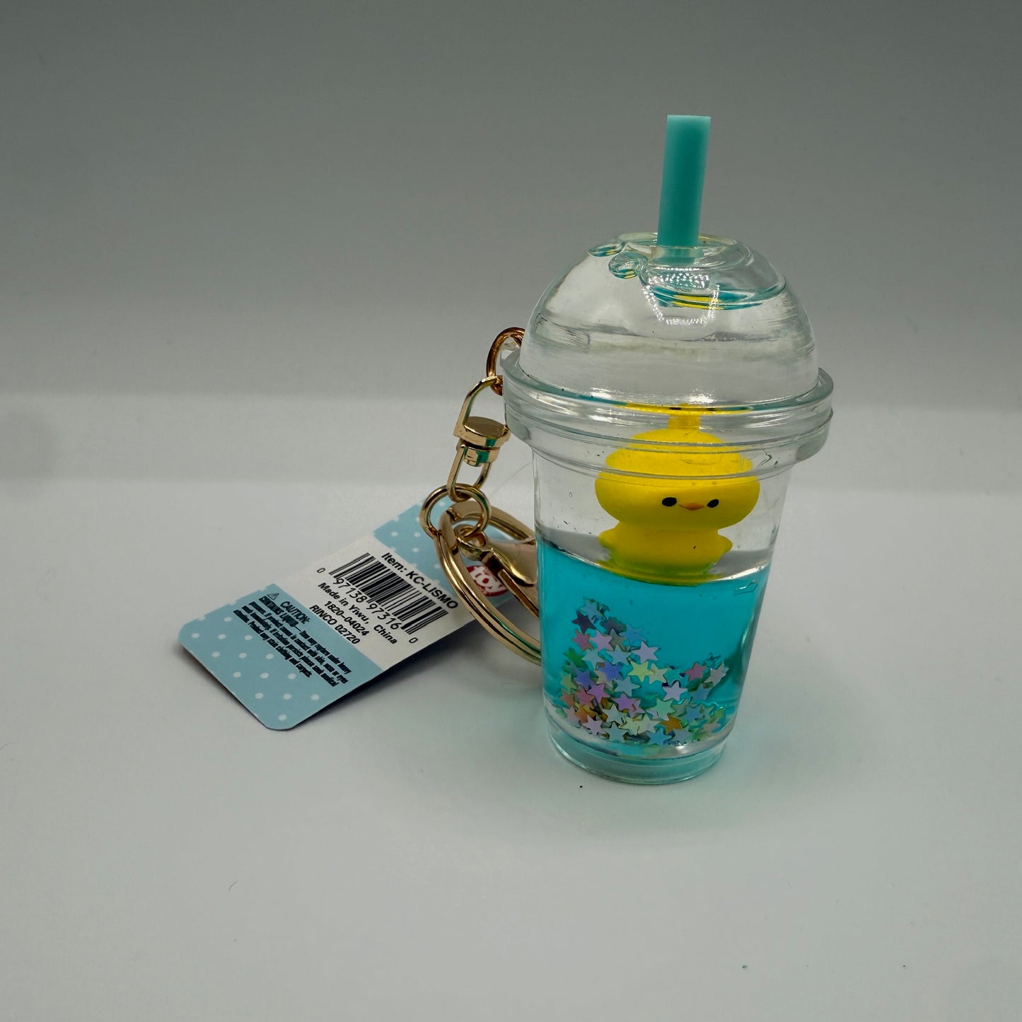 3" Kawaii Animal Smoothie Liquid Clip On - Duck - The Puntique