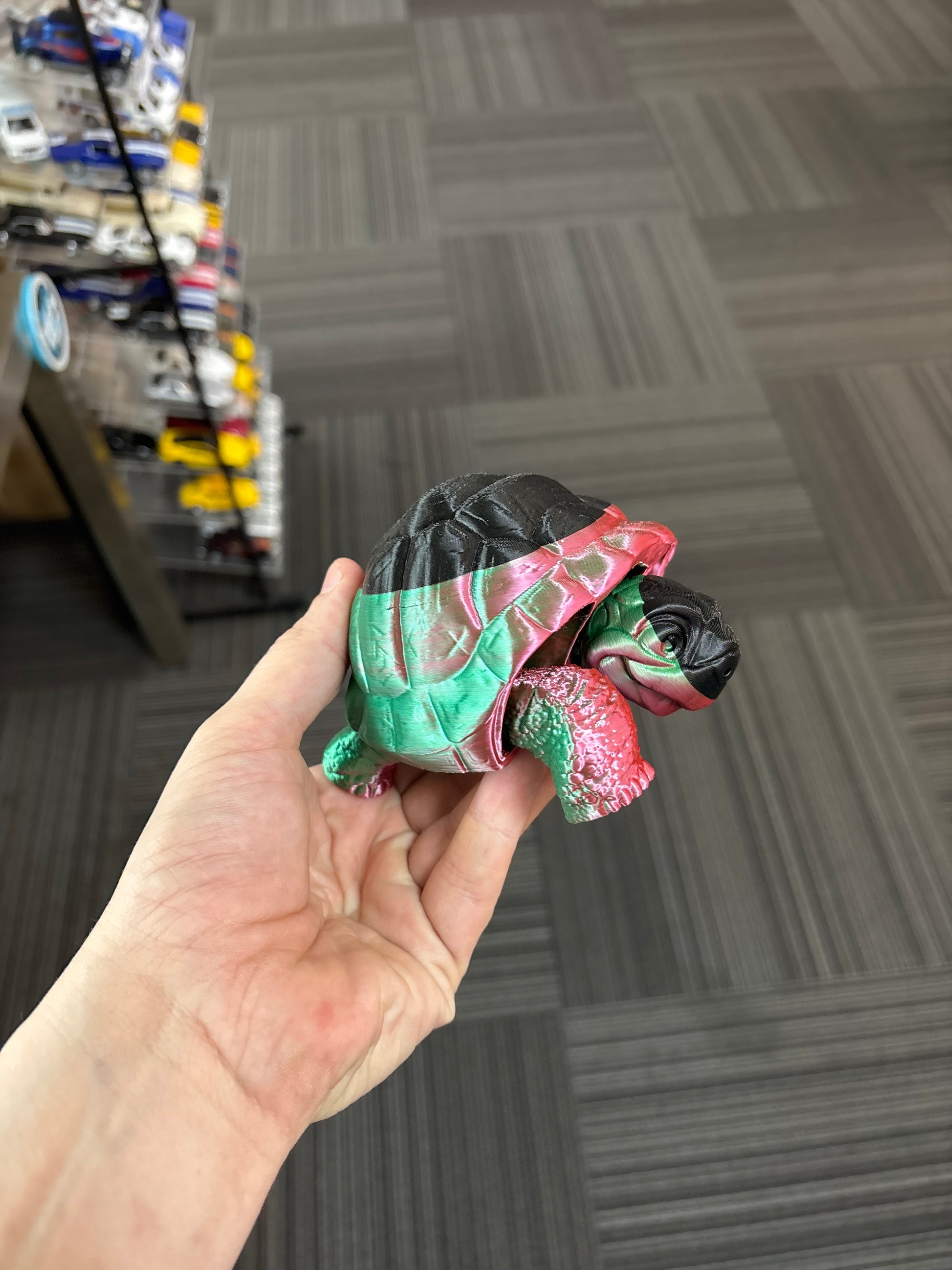 7” 3D printed articulated Turtoise - - The Puntique