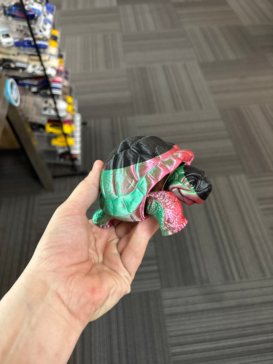 7” 3D printed articulated Turtoise - - The Puntique