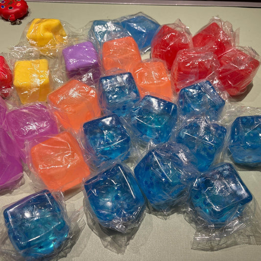 Squeeze Sensory Ice Cubes Stress Balls - Aliexpress
