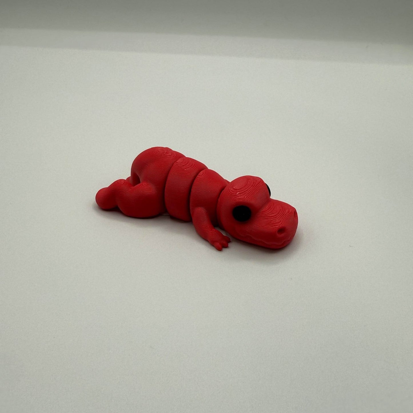 Medium 3D Figures POS - Red T-Rex - The Puntique