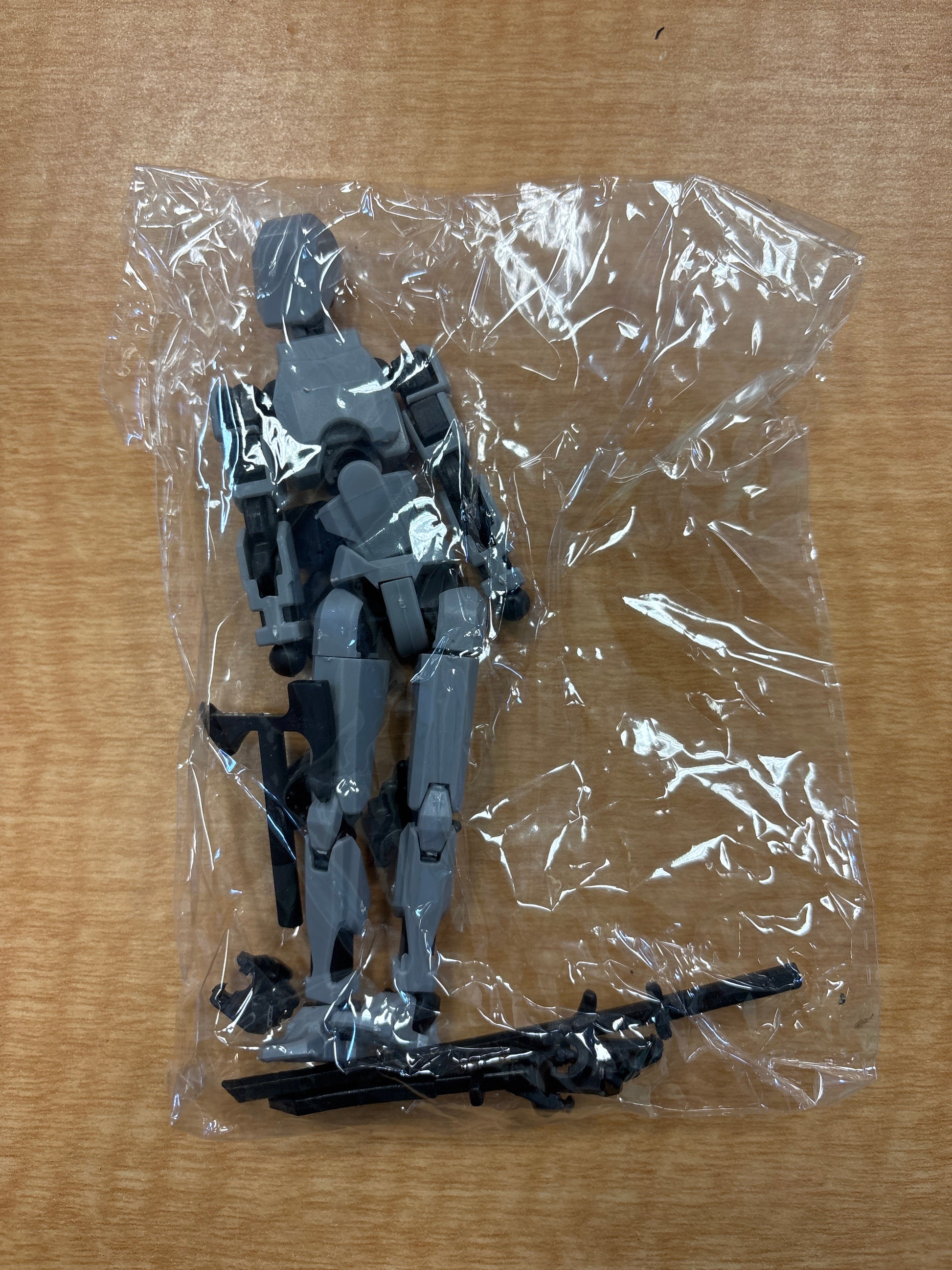 T13 Action Figure With Accessories - Gray Just Figure - The Puntique