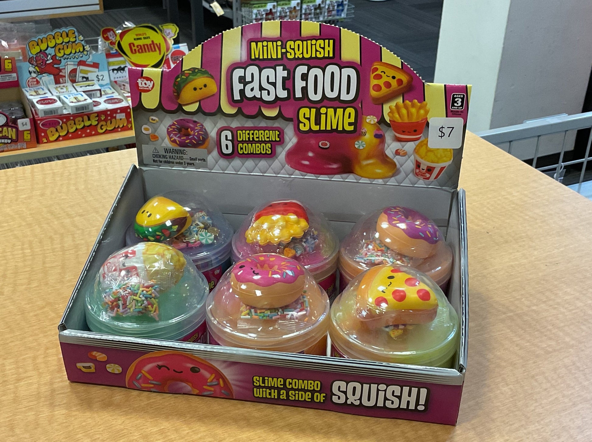 3.25" Fast Food Squish Toy Slime - - The Puntique