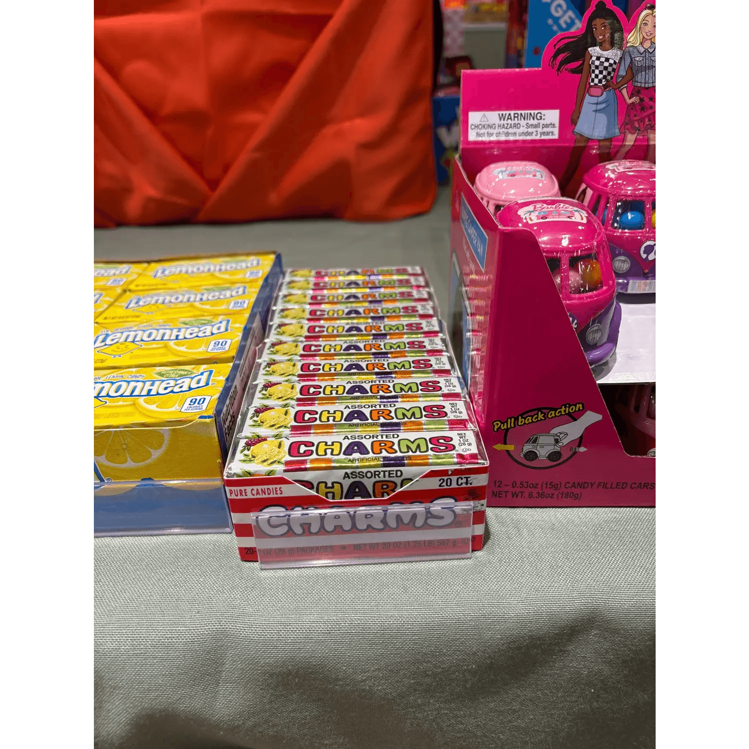 CHARMS SQUARE ASSORTED 1 OZ - Nassau Candy