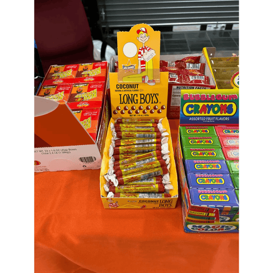 COCONUT LONG BOYS 0.39 OZ - Nassau Candy
