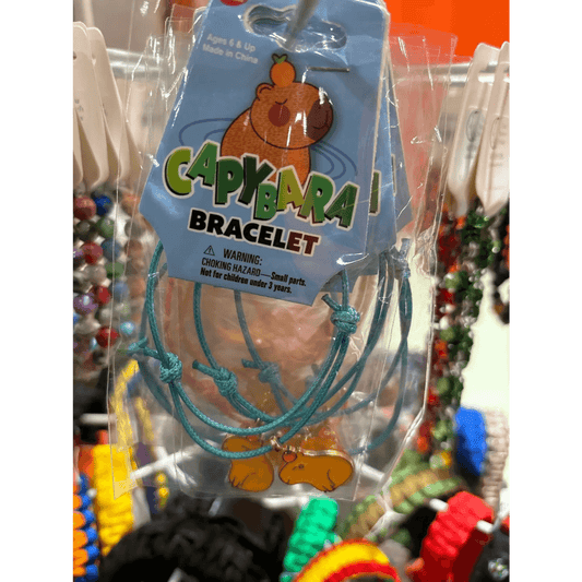 Capybara Cord Bracelet - The Toy Network