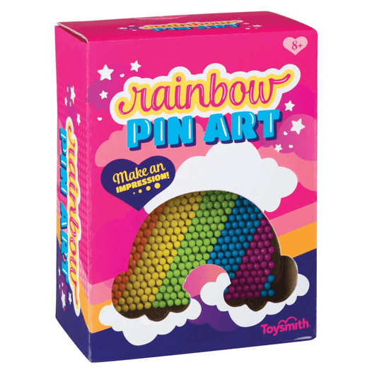 Colorful Rainbow Pin Art, Girls Boys, Room Decor Desk Toy - Toysmith