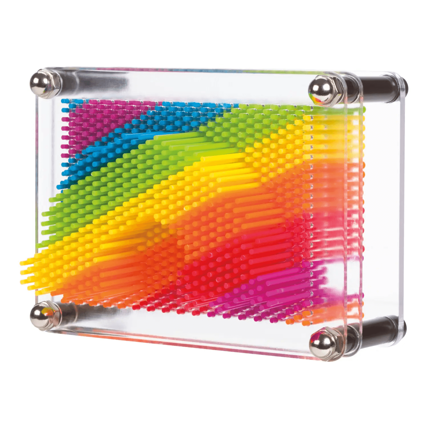 Colorful Rainbow Pin Art, Girls Boys, Room Decor Desk Toy - Toysmith