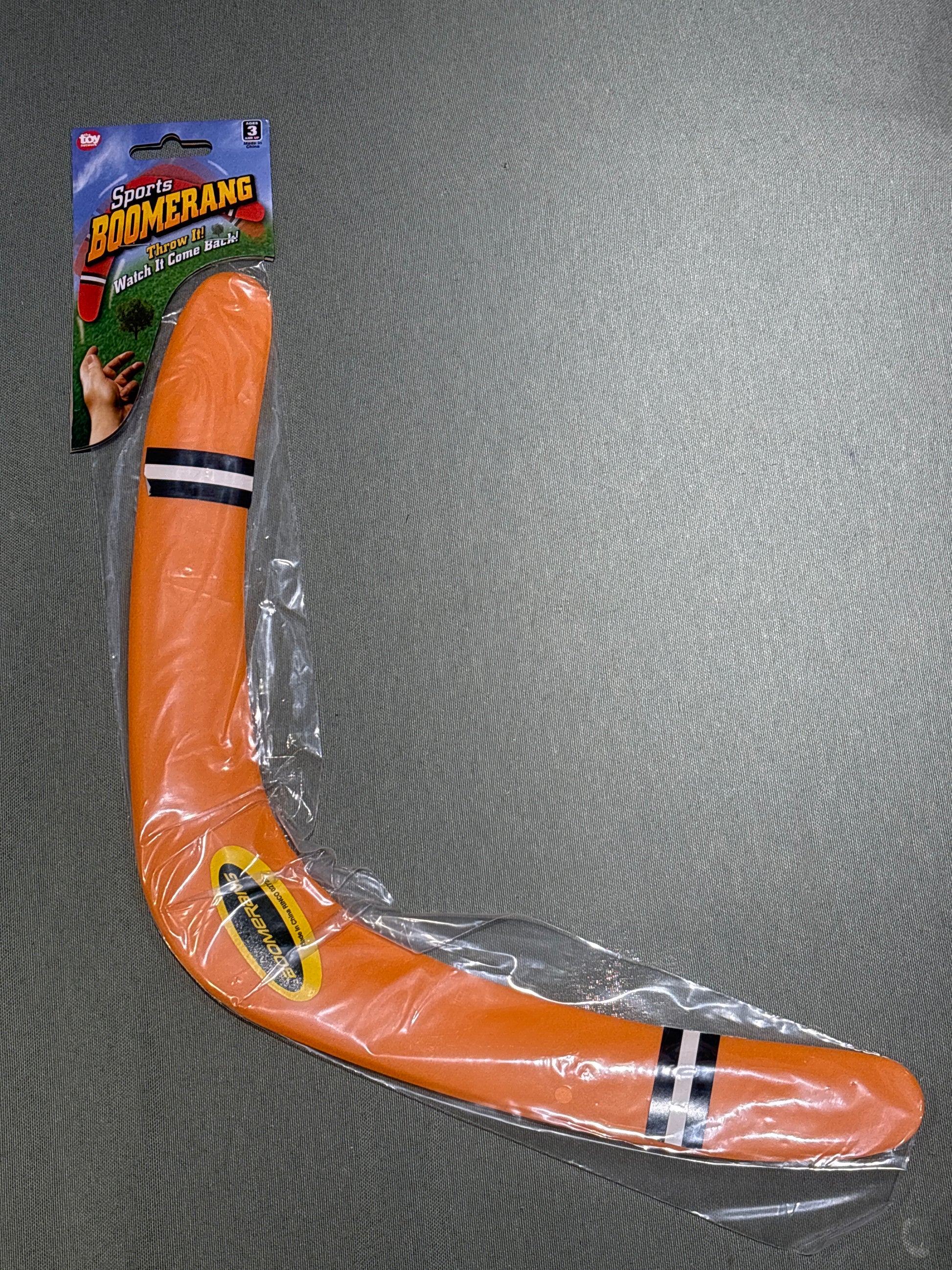 16" Boomerang - Orange - The Puntique