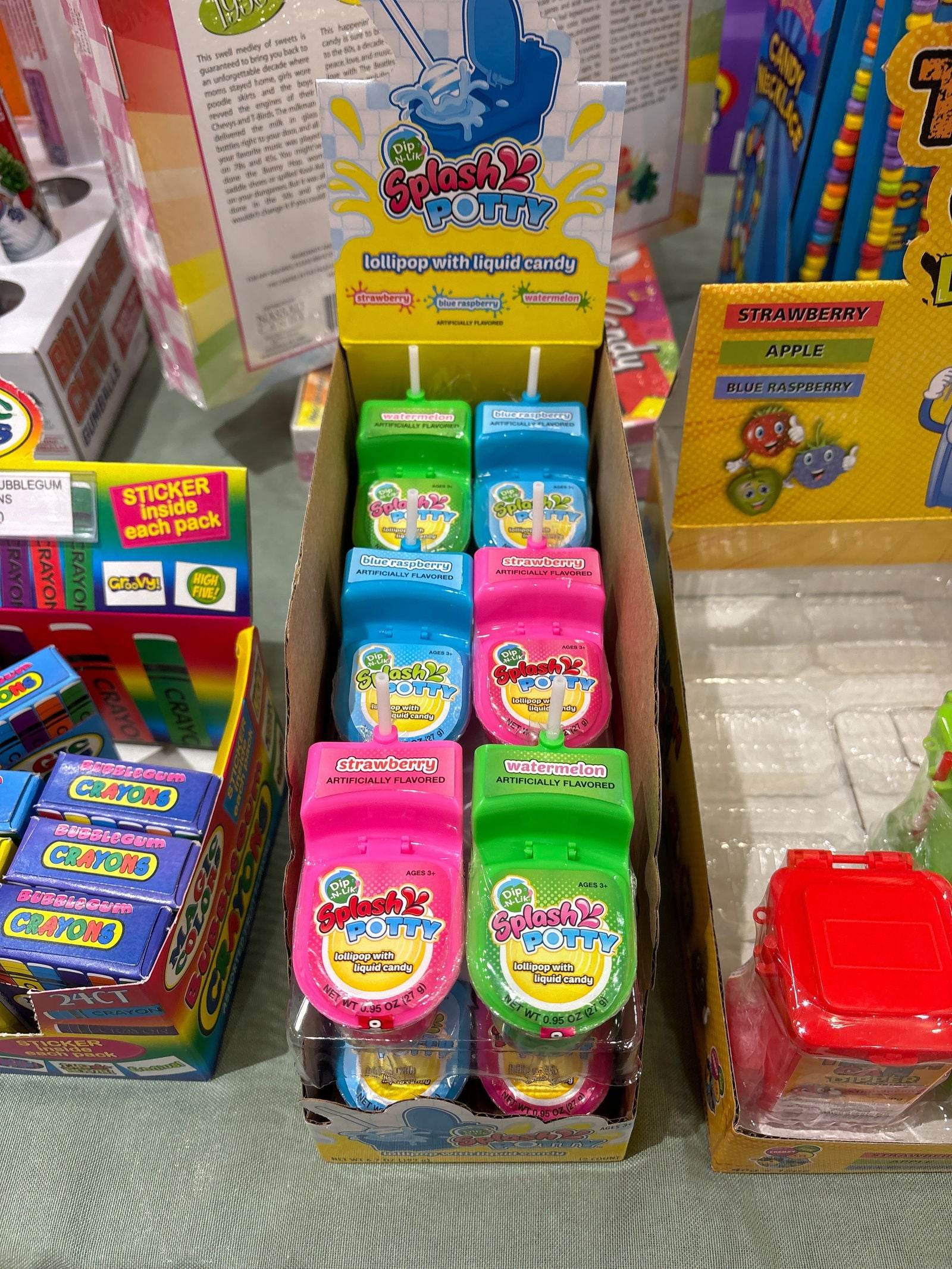 Dip-n-lik Splash Potty Candy - Nassau Candy
