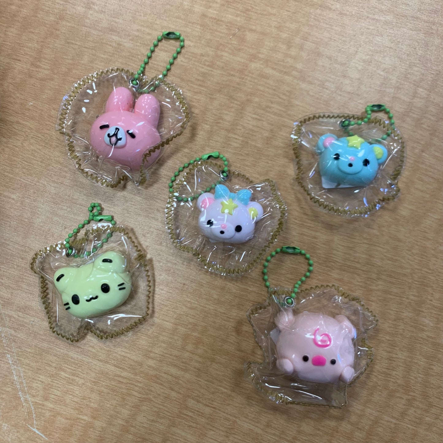 Mini Assorted Taba Squish Keychains - - The Puntique