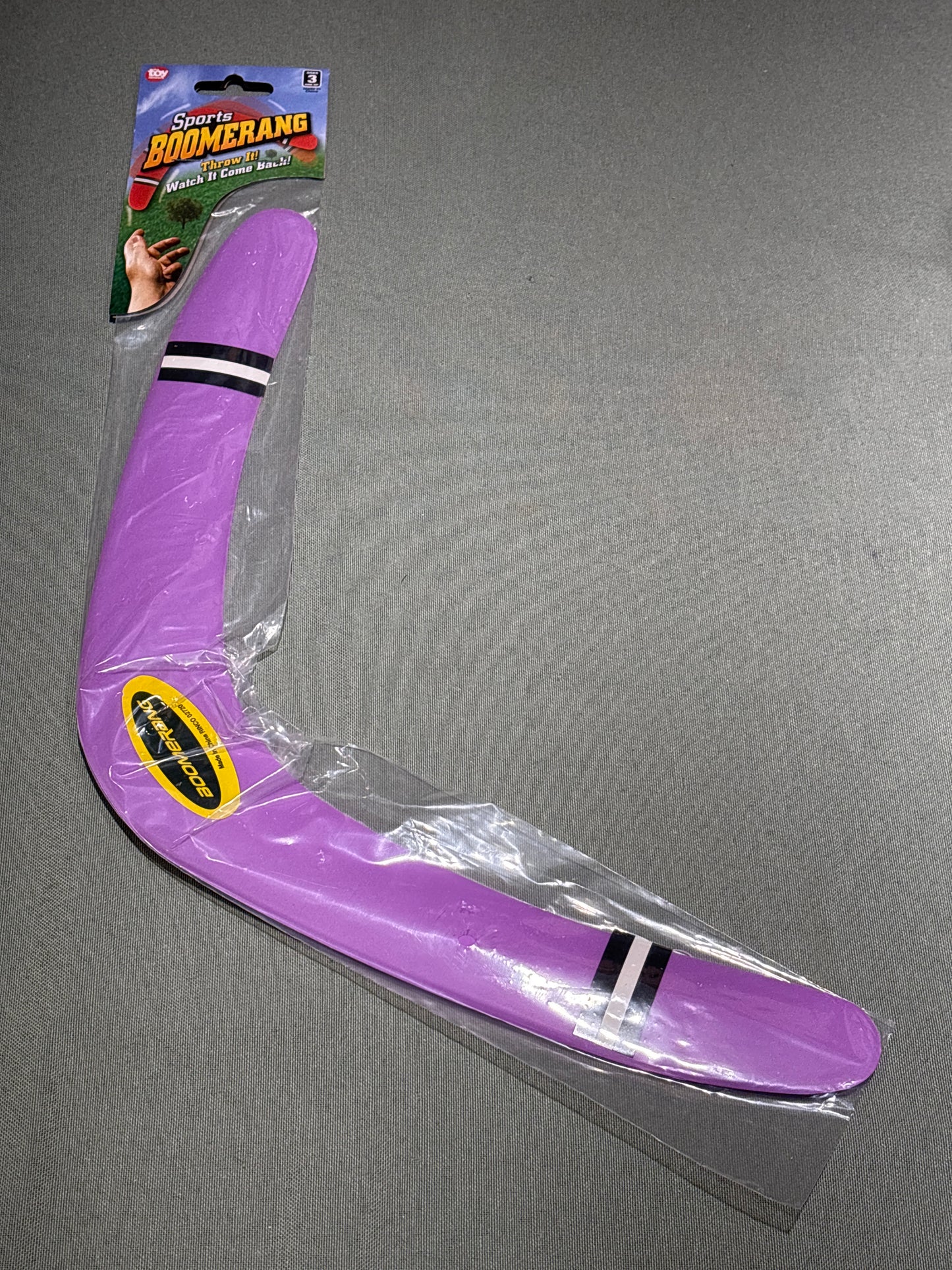16" Boomerang - Purple - The Puntique