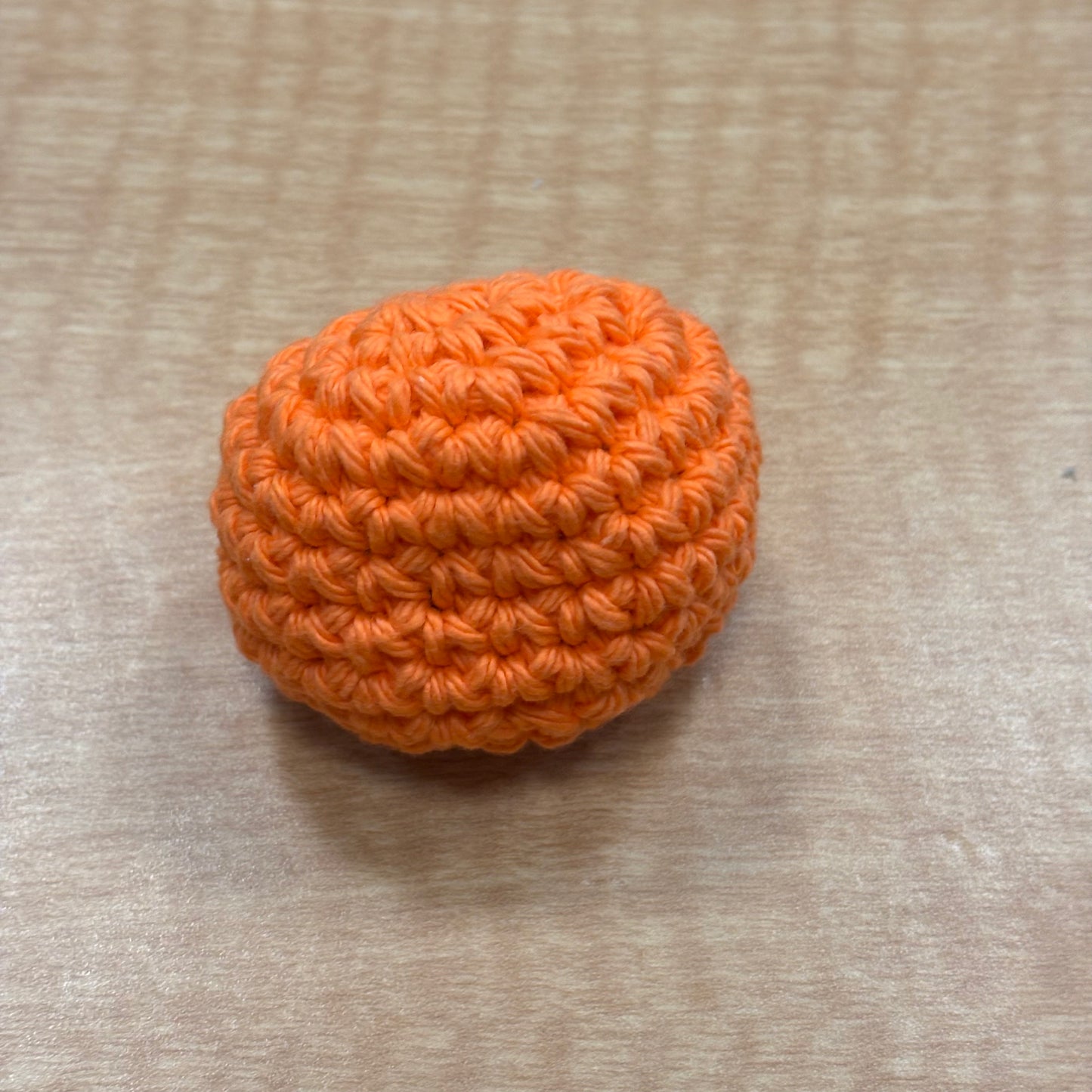 Handmade Cotton Hacky Sack 2.5" - Orange - The Puntique