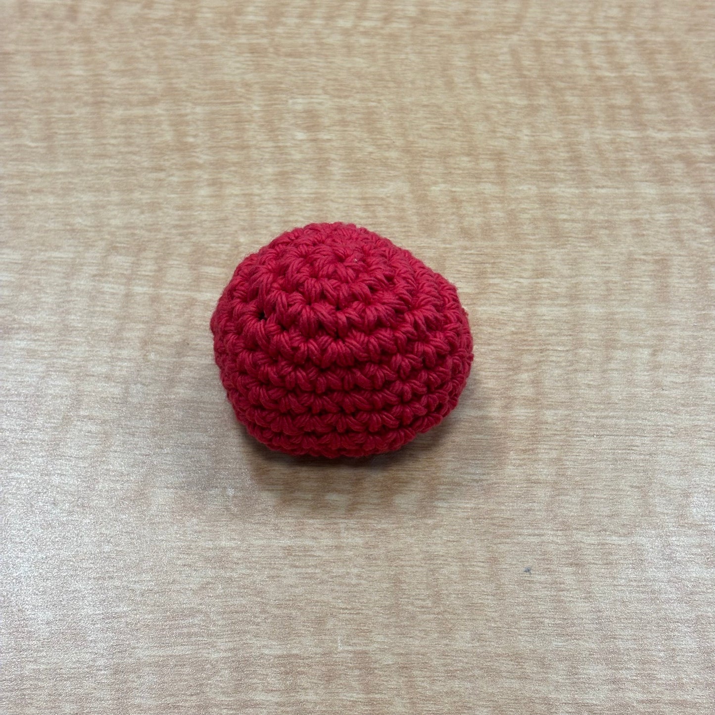 Handmade Cotton Hacky Sack 2.5" - Red - The Puntique