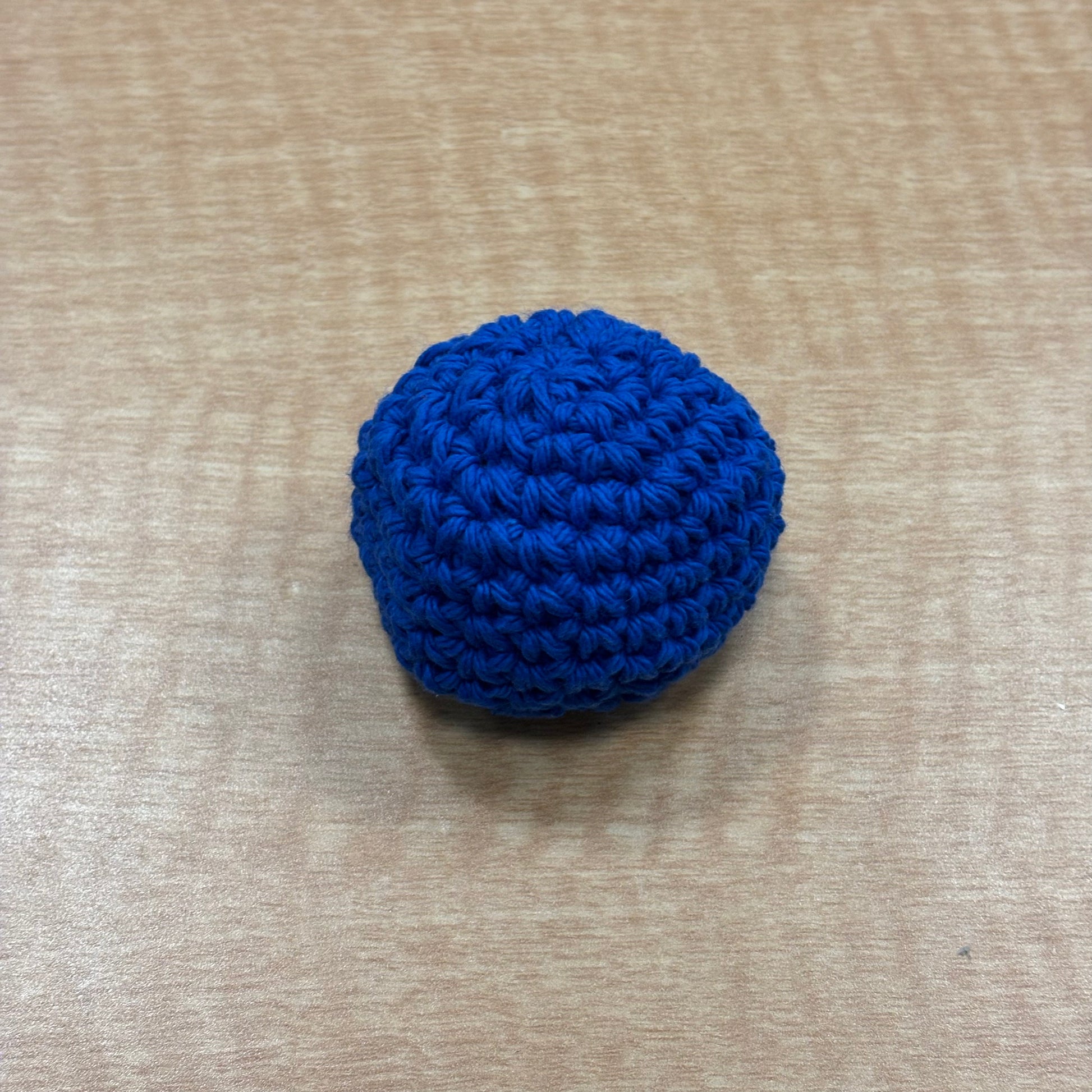 Handmade Cotton Hacky Sack 2.5" - Blue - The Puntique