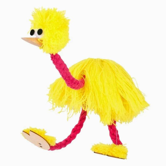 Puppet Ostrich Magic Tricks Handicraft Vintage Wire-controlled Puppetry Interactive Educational Toys For Children - Aliexpress