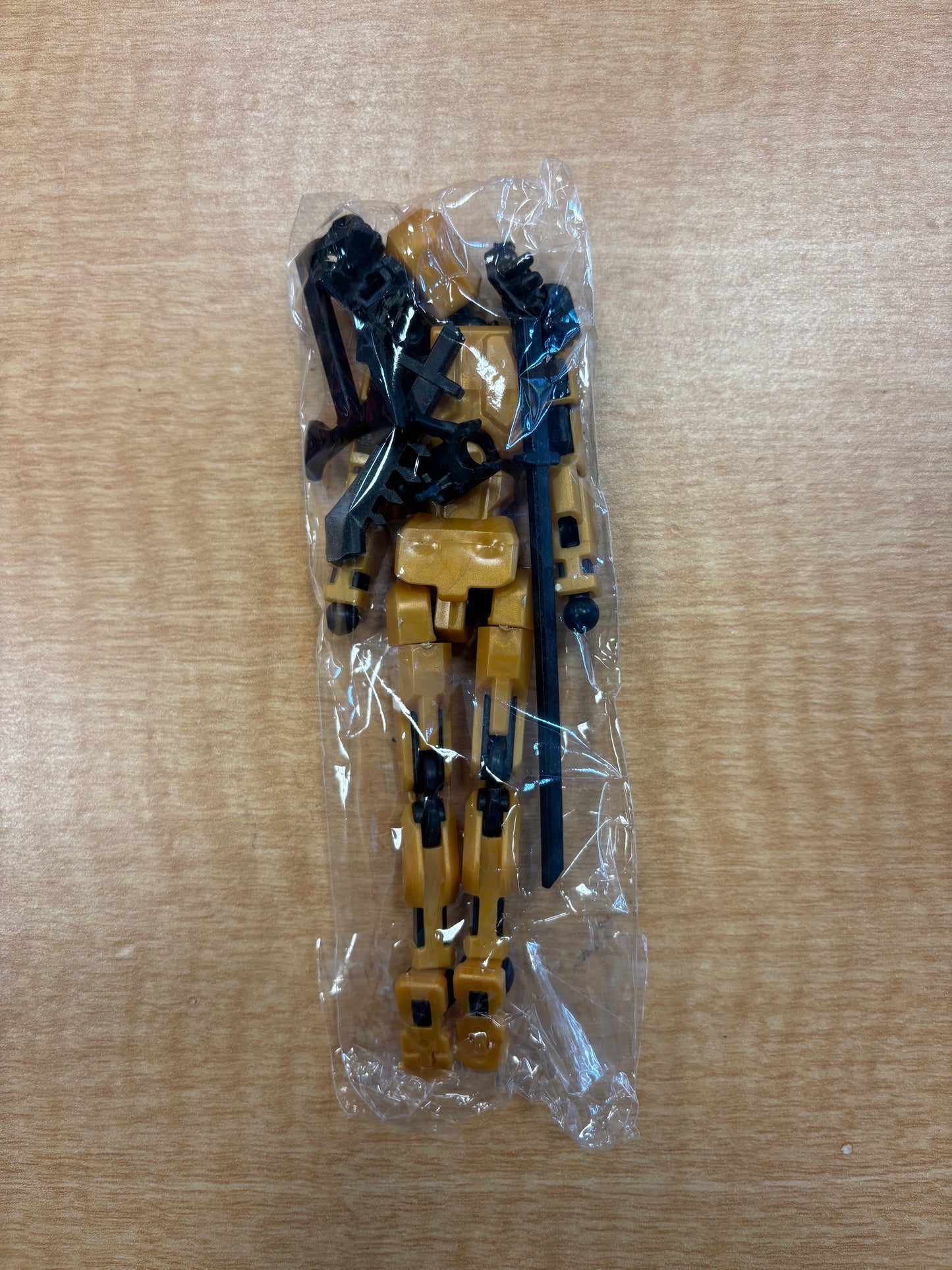 T13 Action Figure With Accessories - Gold Just Figure - The Puntique