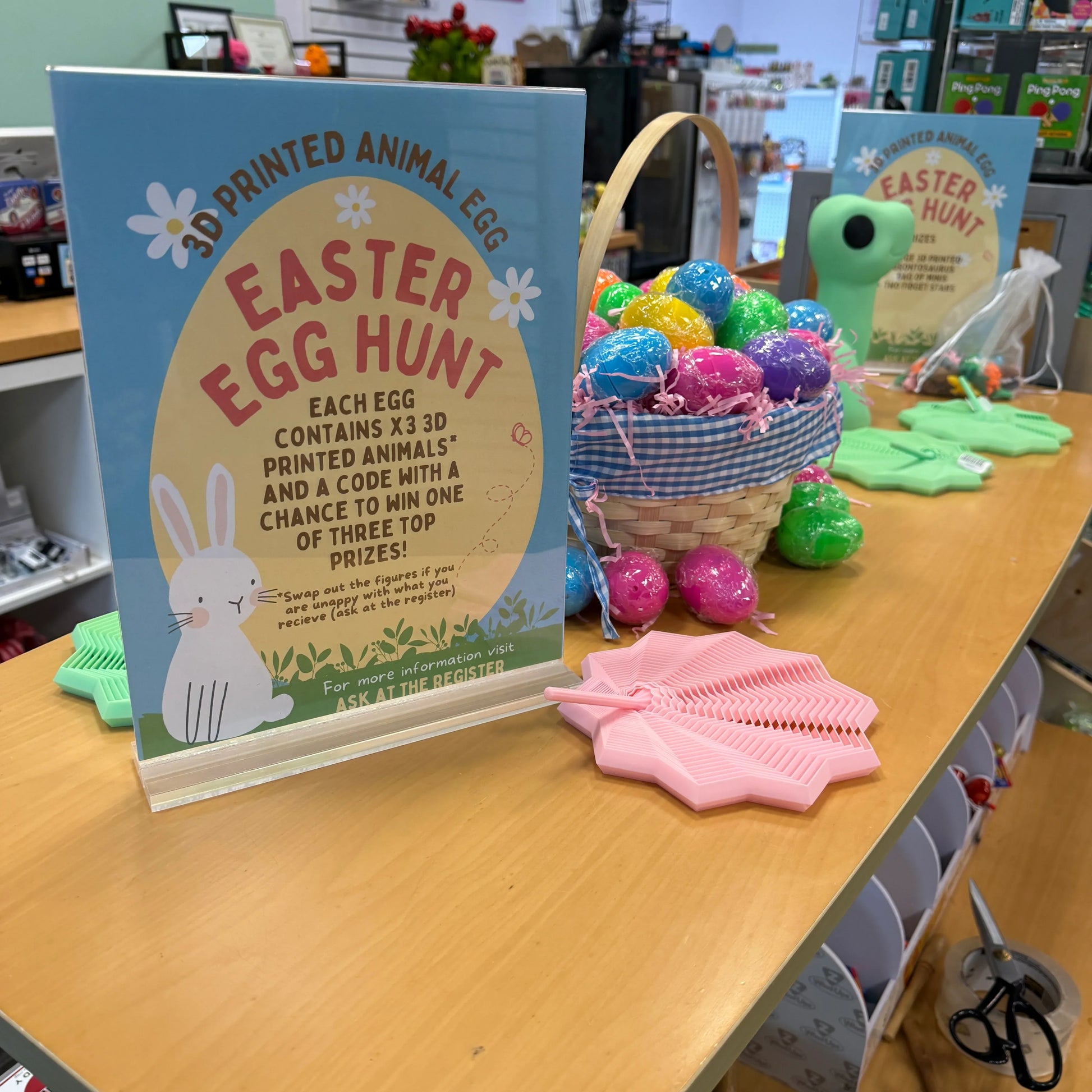 3d Printed Animals Easter Blind Egg - - The Puntique