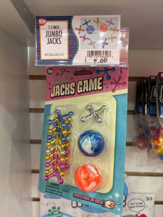 Jumbo Jacks 1.5" - Lunar Squirrel’s Puntique