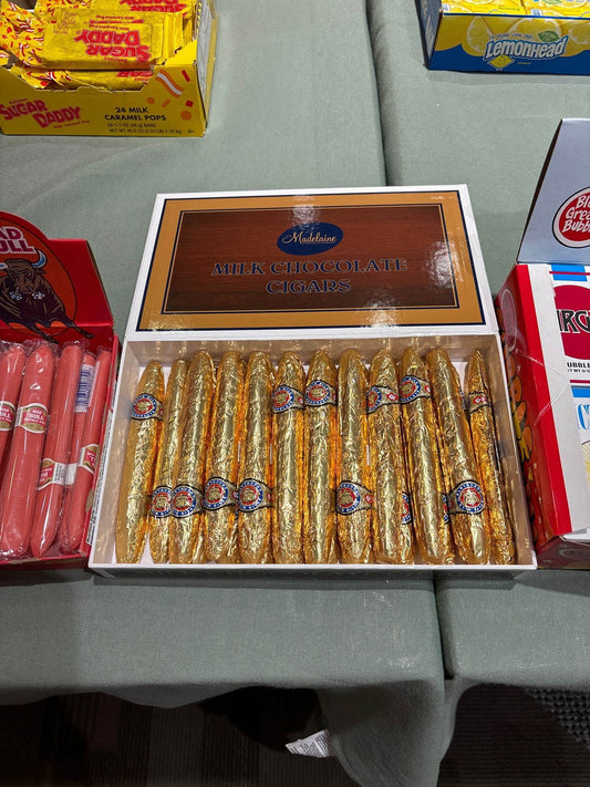 MADELAINE MILK CHOCOLATE FOILED CIGARS - Nassau Candy