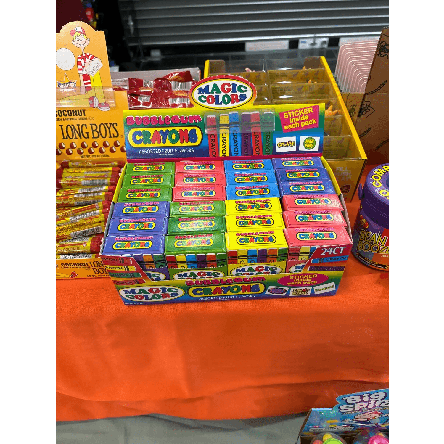 MAGIC COLOR BUBBLEGUM CRAYONS - The Toy Network