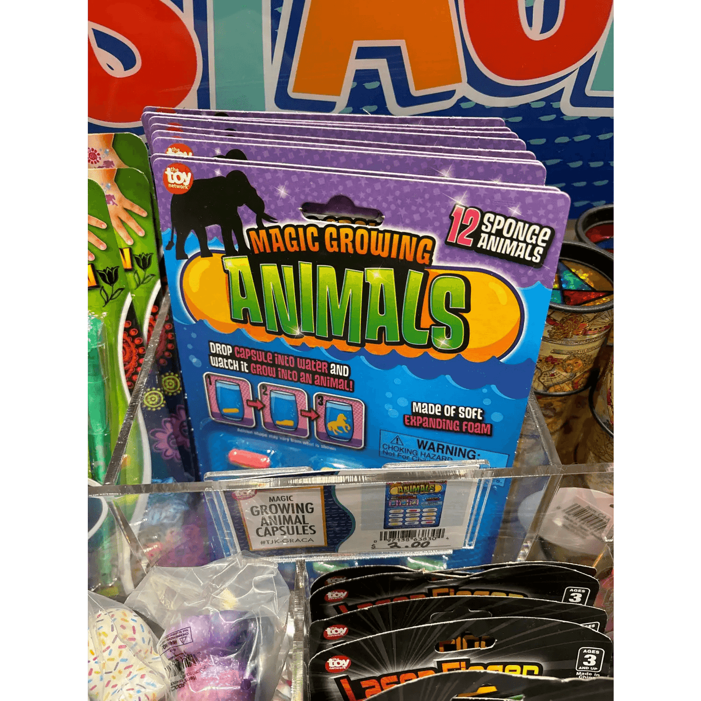 MAGIC GROWING ANIMAL CAPSULES - The Toy Network