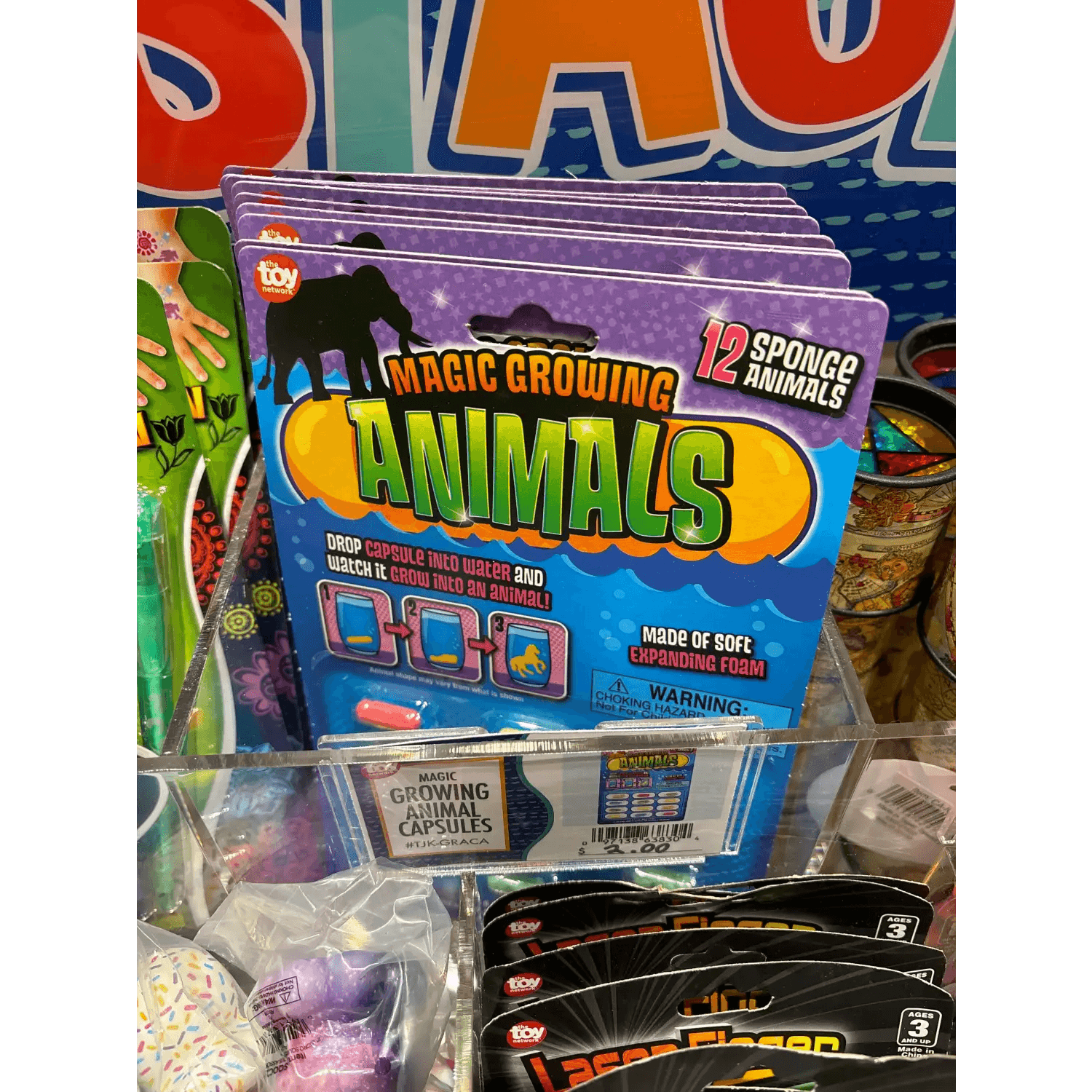 MAGIC GROWING ANIMAL CAPSULES - The Toy Network