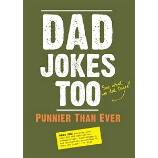 Microcosm Publishing & Distribution - Dad Jokes Too: Punnier Than Ever - Microcosm Publishing & Distribution