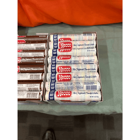 NECCO ORIGINAL CANDY WAFERS 2 OZ ROLL - Nassau Candy