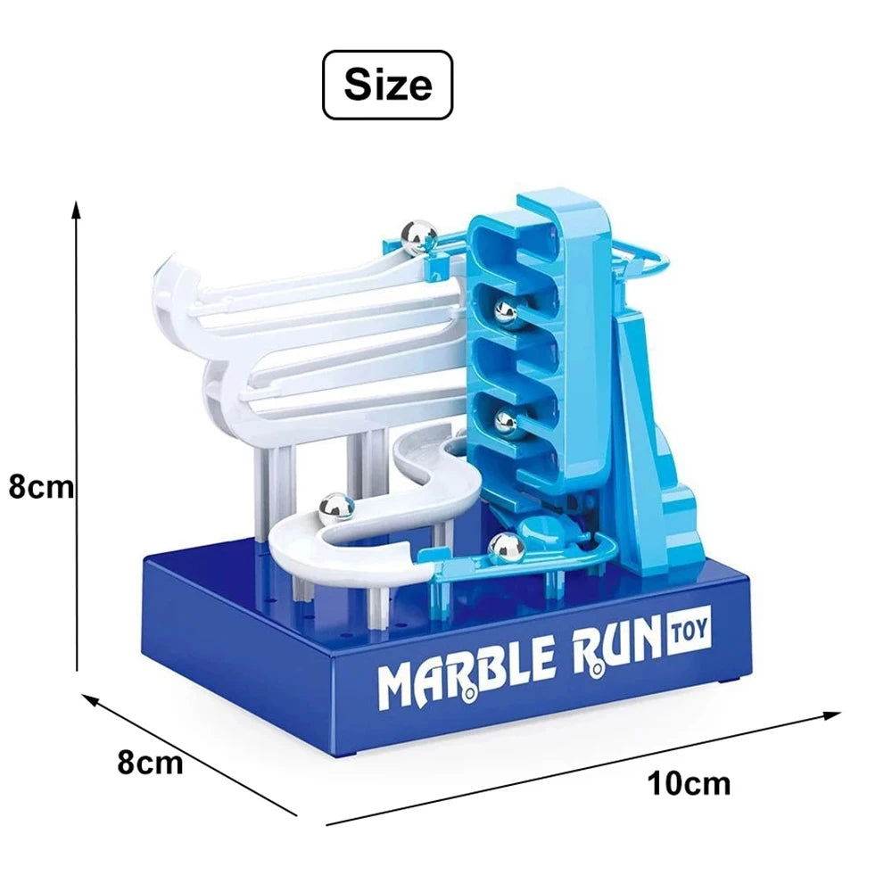 New Building Blocks Electronic Construction Runway Marble Race Track Maze Toy with Music DIY - Aliexpress