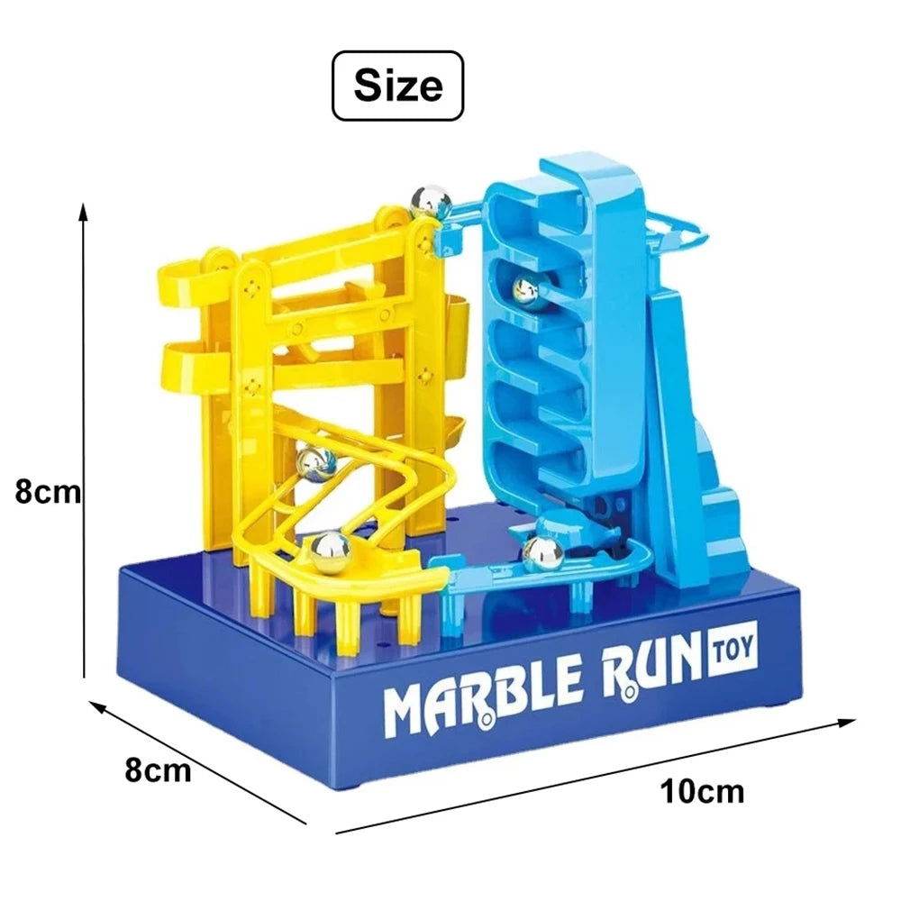 New Building Blocks Electronic Construction Runway Marble Race Track Maze Toy with Music DIY - Aliexpress