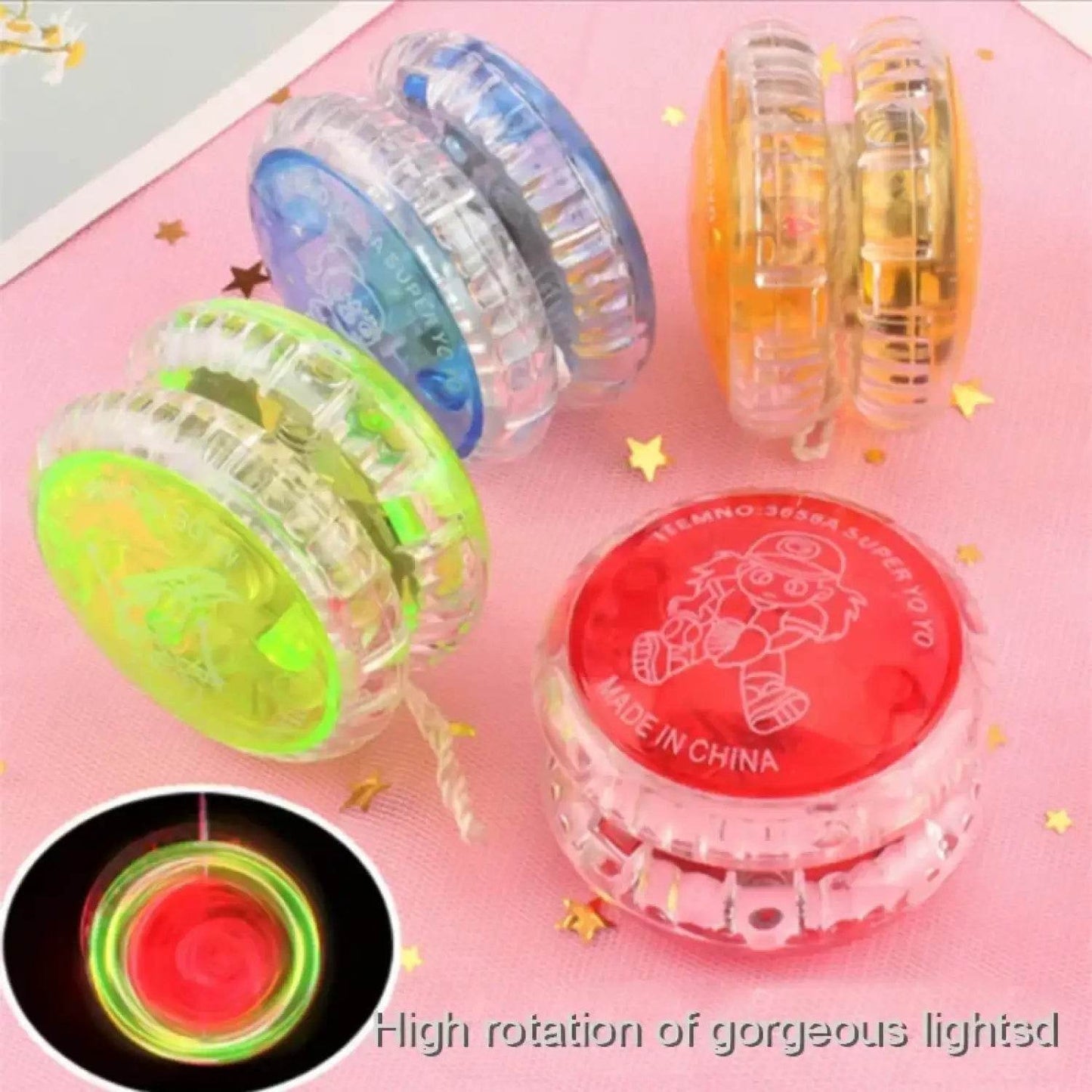 New LED Flashing YoYo Ball Casual Games Classic Children Clutch Mechanism Magic Yo-Yo Toys for Kids toy Party Fashion Toy - Aliexpress